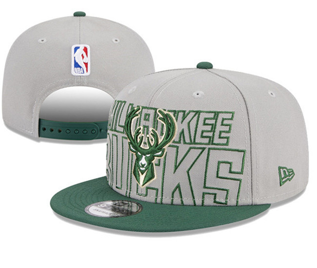 Milwaukee Bucks Stitched Snapback Hats 0034
